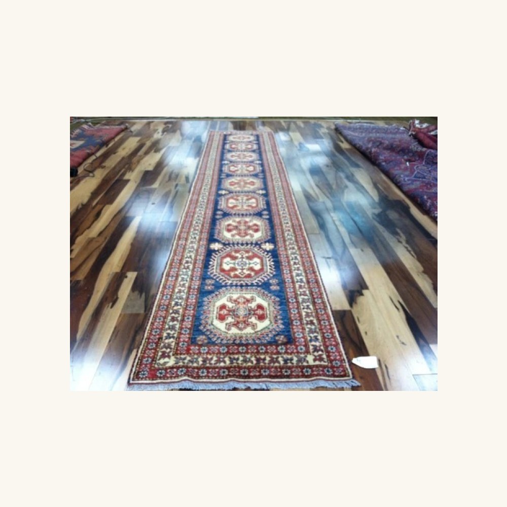 3 x 13 New Veg Dyes Fine Supper Kazak Hand Knotted Wool Rug