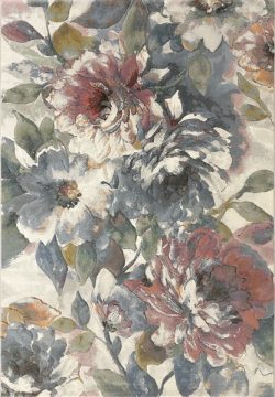 Multi Contemporary Area Rug MULTI