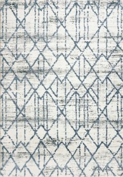 4604-105 IVORY And BLUE